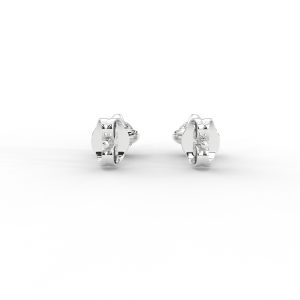 Classic Solitaire Diamond Stud Earrings in Sleek Prong Setting - Image 13