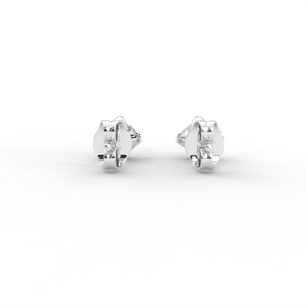 Classic Solitaire Diamond Stud Earrings in Sleek Prong Setting - Image 13