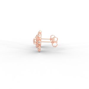 Radiant Double Halo Diamond Cluster Studs - Image 7